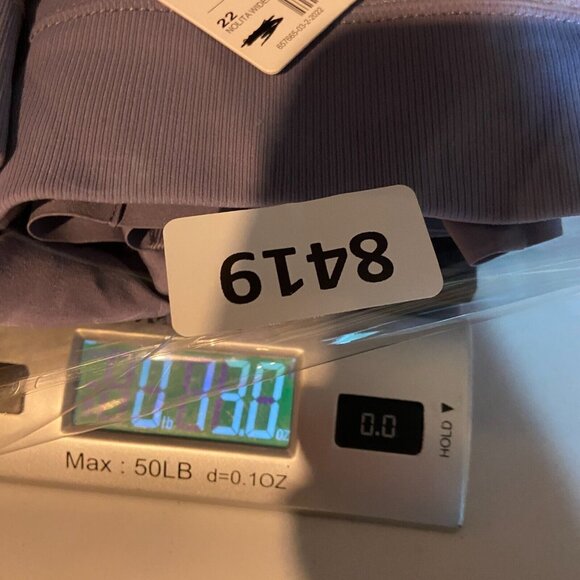 Athleta Women 22 Nolita Wide Leg Pant Pull On Dusty Purple High Rise Stretch NEW - Picture 11 of 11